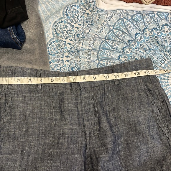 **Vince 100% Linen Cargo Pants – Jean Look - Picture 9 of 9